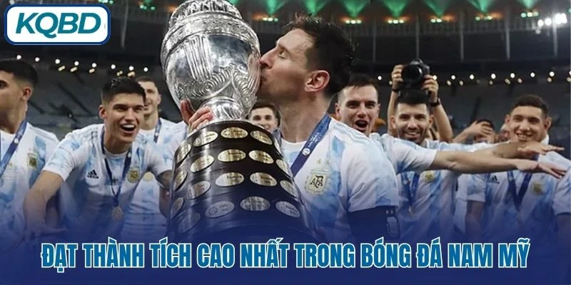 Đạt thành tích cao nhất trong bóng đá Nam Mỹ