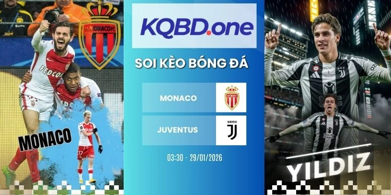 Soi kèo nhà cái Monaco vs Juventus