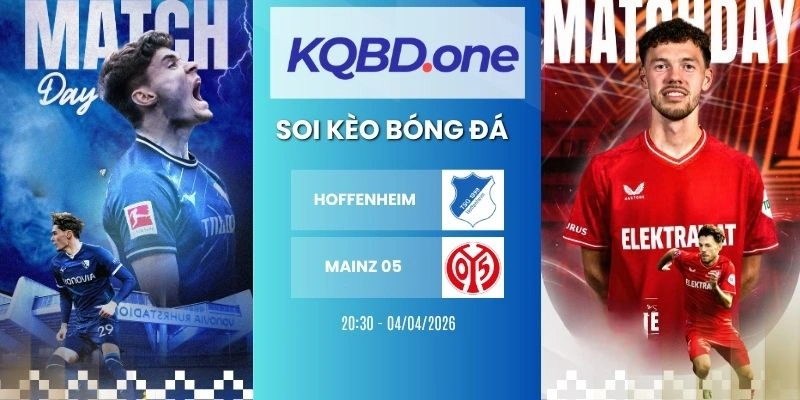 Soi kèo Hoffenheim vs Mainz 05 - Bundesliga, 04/04/2026