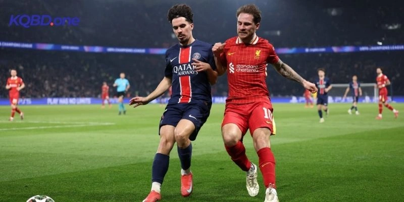 Phong độ PSG vs Liverpool